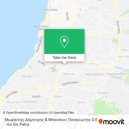 Μωραιτης Δημητρης & Μπουσιος Παναγιωτης Ο.Ε - Go On map