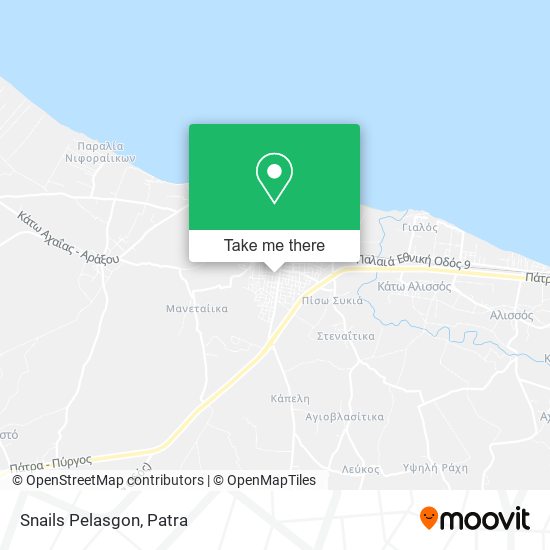 Snails Pelasgon map