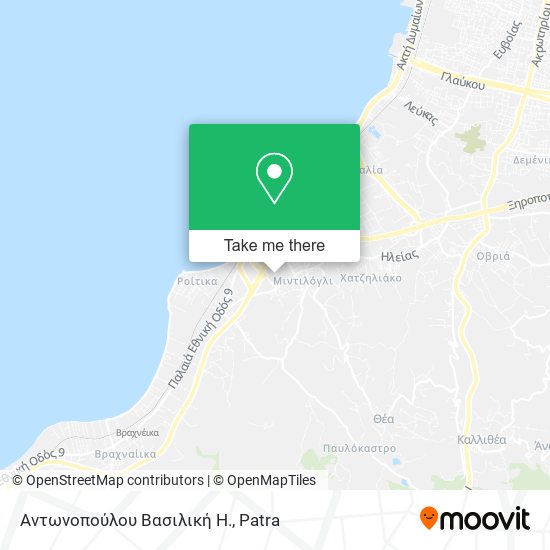 Αντωνοπούλου Βασιλική Η. map