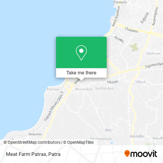 Meat Farm Patras map