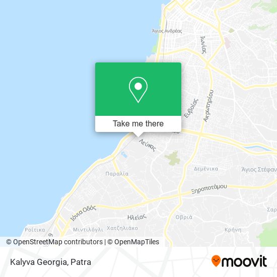 Kalyva Georgia map