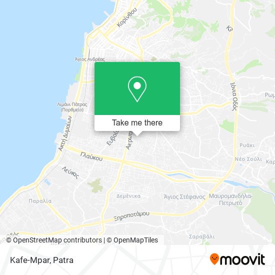 Kafe-Mpar map