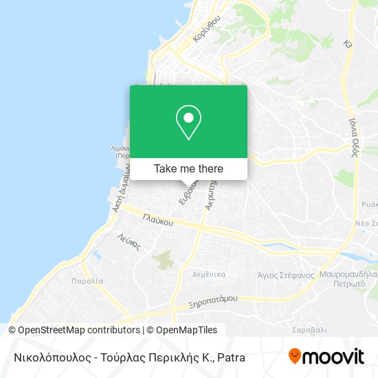 Νικολόπουλος - Τούρλας Περικλής Κ. map