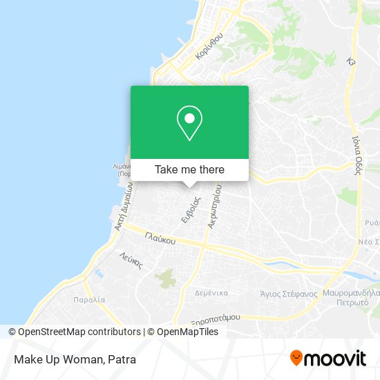 Make Up Woman map
