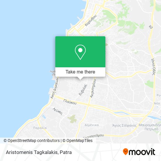 Aristomenis Tagkalakis map