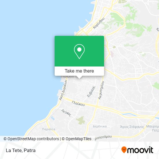 La Tete map