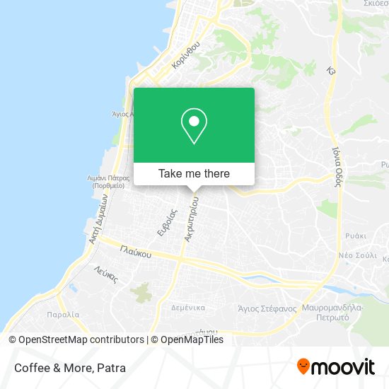 Coffee & More map