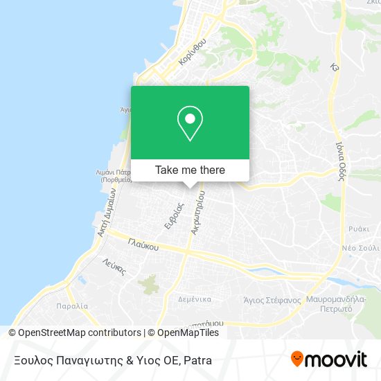 Ξουλος Παναγιωτης & Υιος ΟΕ map