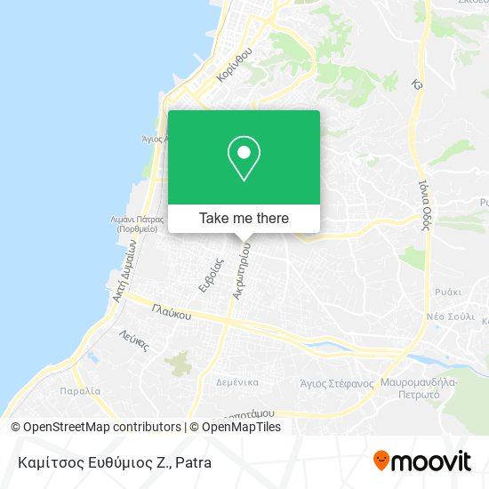 Καμίτσος Ευθύμιος Ζ. map