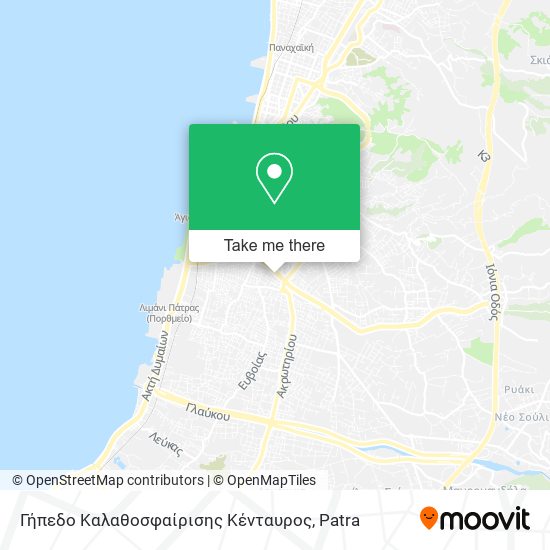 Γήπεδο Καλαθοσφαίρισης Κένταυρος map