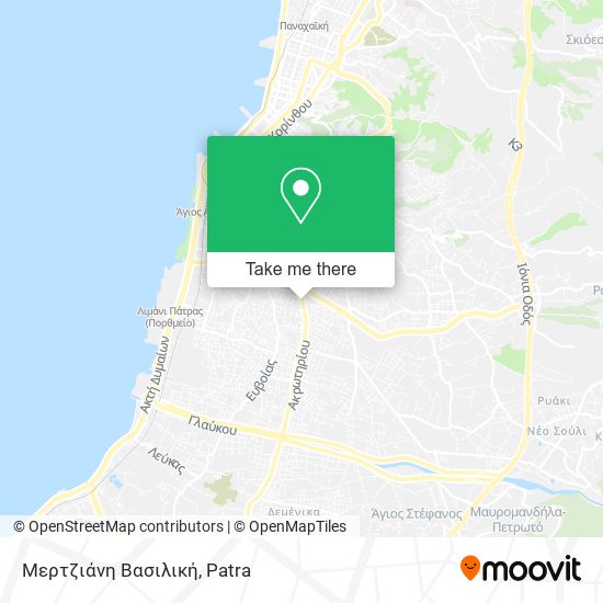 Μερτζιάνη Βασιλική map
