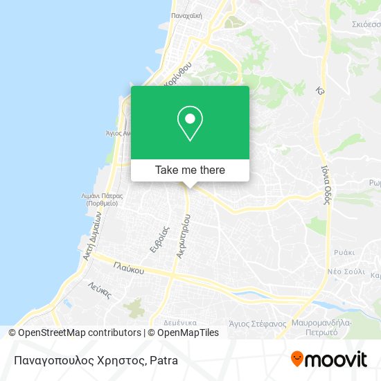Παναγοπουλος Χρηστος map