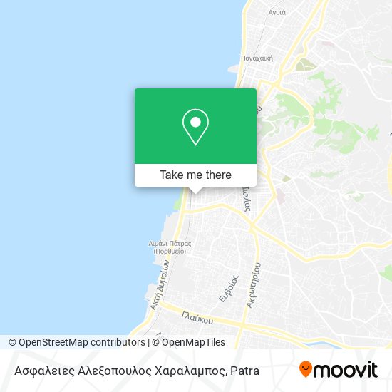 Ασφαλειες Αλεξοπουλος Χαραλαμπος map