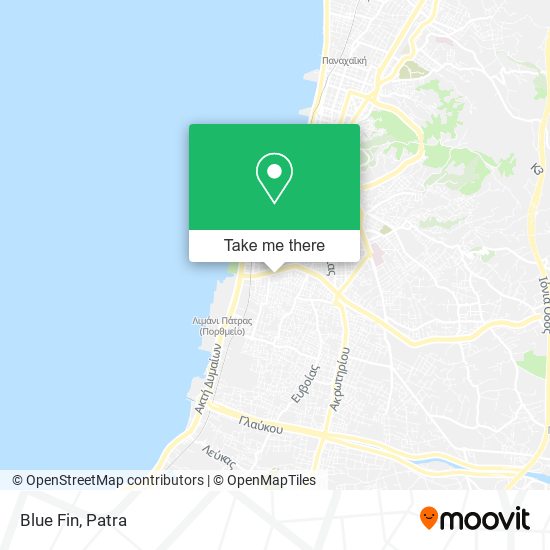 Blue Fin map
