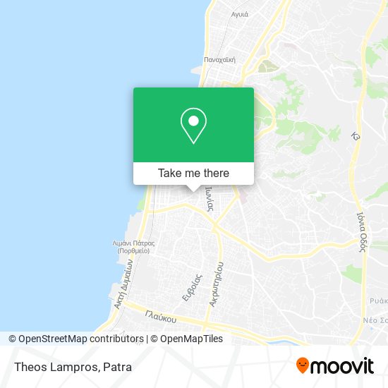 Theos Lampros map
