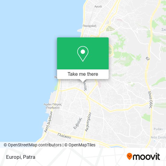 Europi map