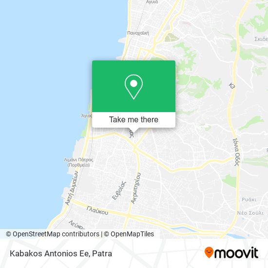 Kabakos Antonios Ee map