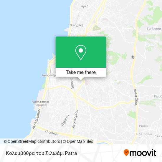 Κολυμβύθρα του Σιλωάμ map