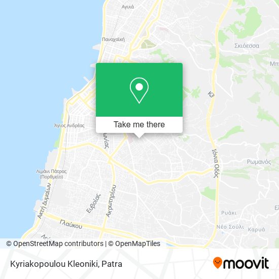 Kyriakopoulou Kleoniki map