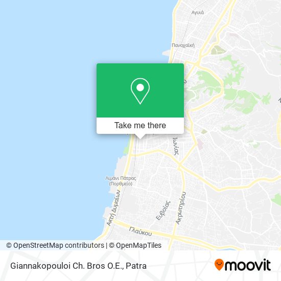 Giannakopouloi Ch. Bros O.E. map