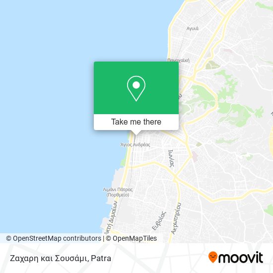 Ζαχαρη και Σουσάμι map