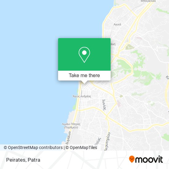 Peirates map