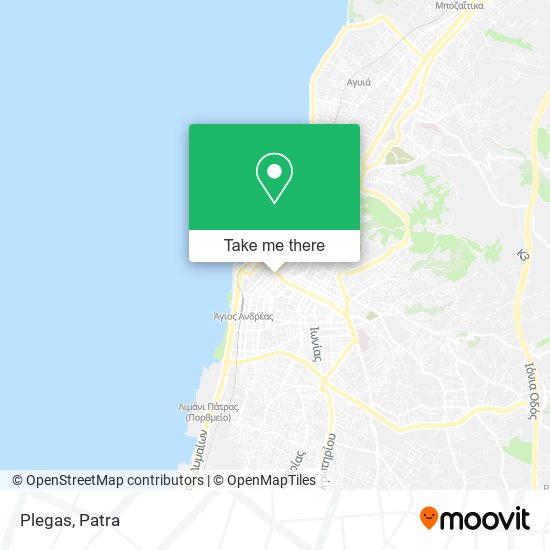Plegas map