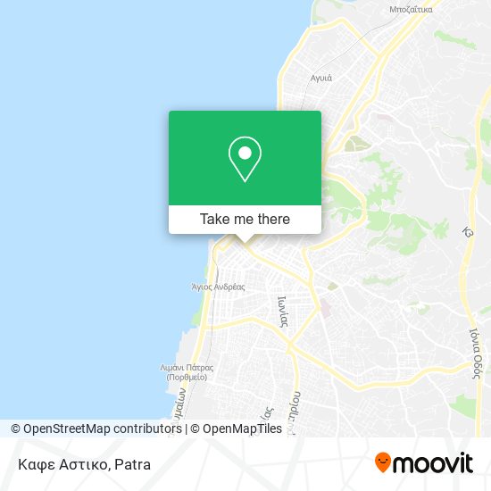 Καφε Αστικο map