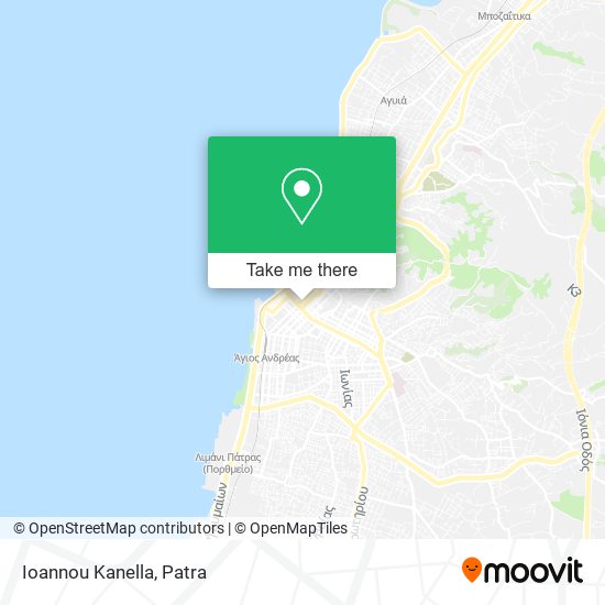 Ioannou Kanella map