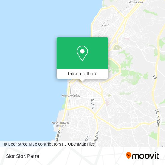 Sior Sior map