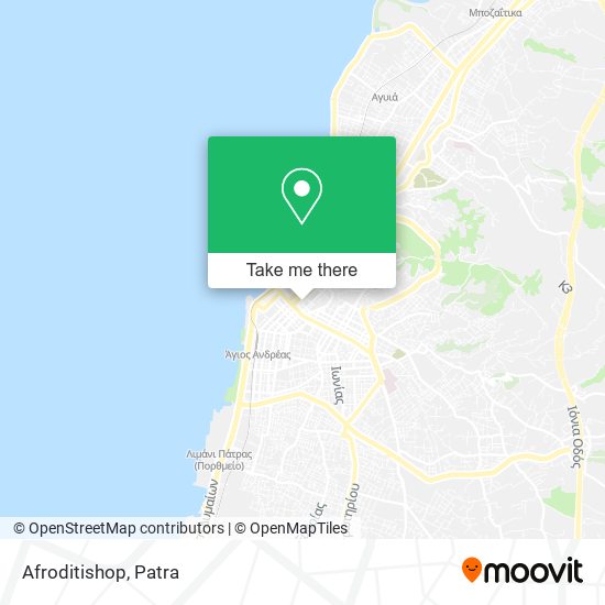 Afroditishop map