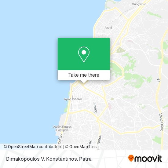 Dimakopoulos V. Konstantinos map
