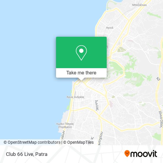 Club 66 Live map