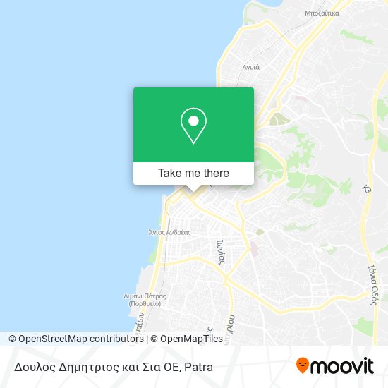 Δουλος Δημητριος και Σια ΟΕ map