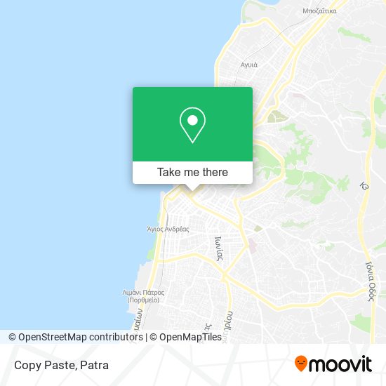 Copy Paste map