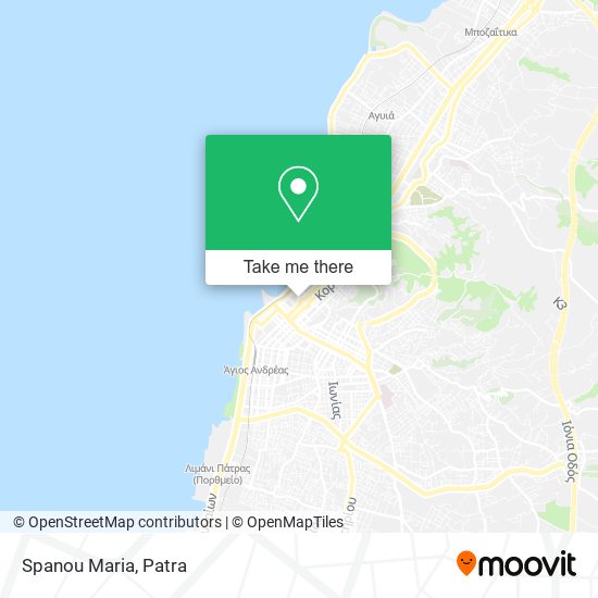 Spanou Maria map