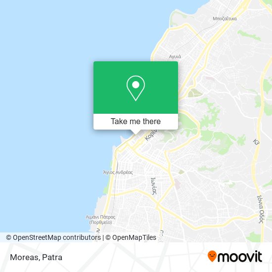 Moreas map