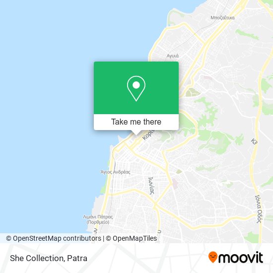 She Collection map