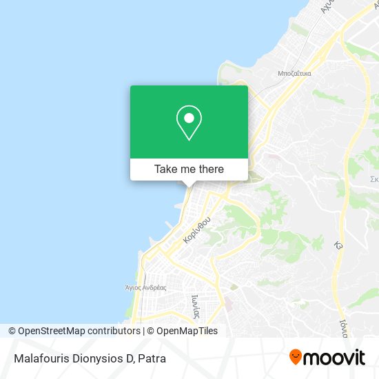Malafouris Dionysios D map