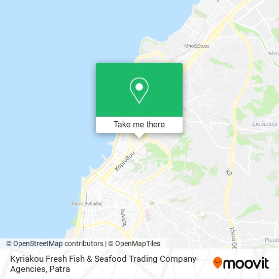 Kyriakou Fresh Fish & Seafood Trading Company-Agencies map