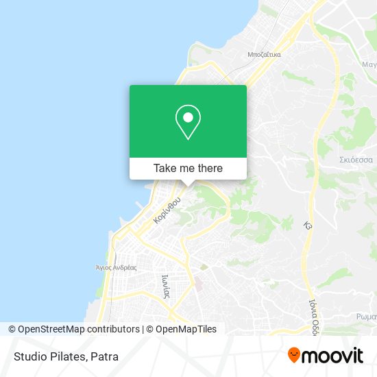 Studio Pilates map