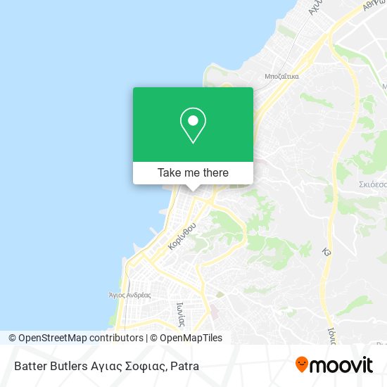 Batter Butlers Αγιας Σοφιας map