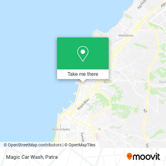 Magic Car Wash map