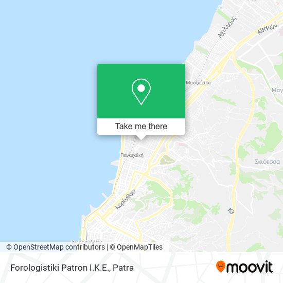 Forologistiki Patron I.K.E. map