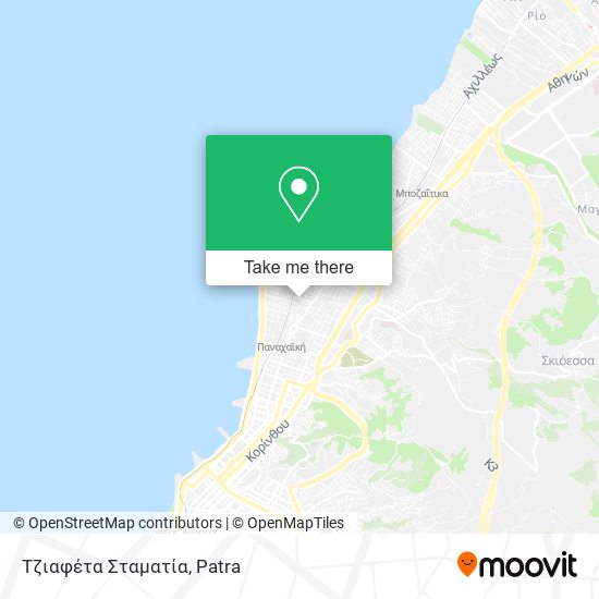 Τζιαφέτα Σταματία map
