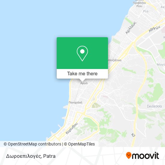 Δωροεπιλογές map