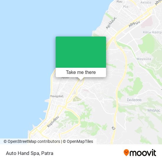 Auto Hand Spa map