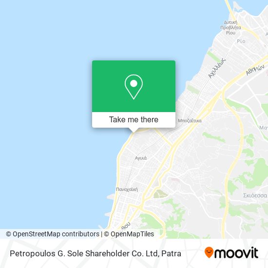 Petropoulos G. Sole Shareholder Co. Ltd map