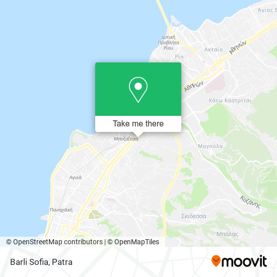 Barli Sofia map