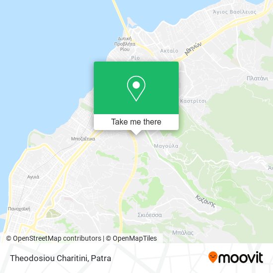 Theodosiou Charitini map